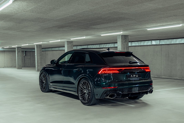 Фото дисков Brixton Forged VL4 Сатиновый темный лак на Audi Q8