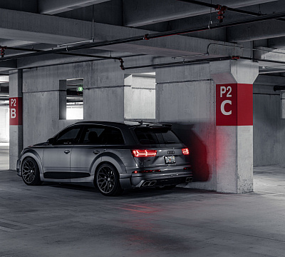 Фото дисков Vossen HF-2 на Audi Q7 (4M)