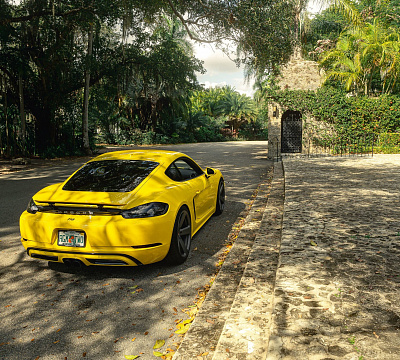 Фото дисков Vossen CG-210 на Porsche Cayman III
