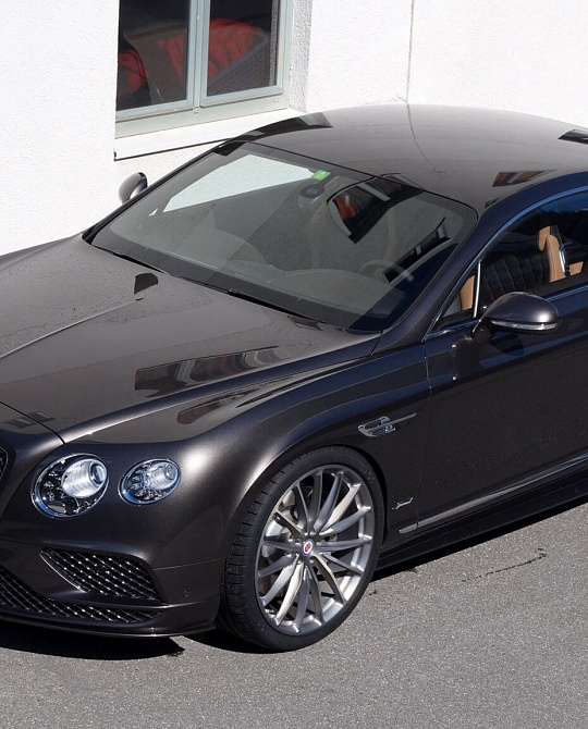 Фото дисков P103 Сатиновый тонированный лак на Bentley Continental GT II