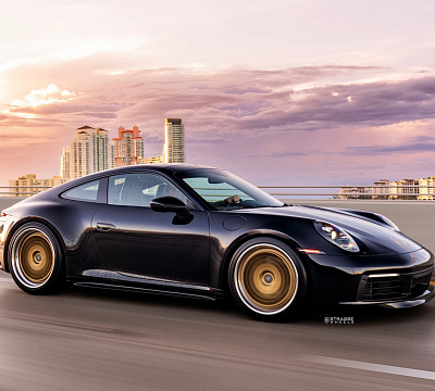 Фото дисков Strasse Wheels SC20 Track на Porsche 911 VIII
