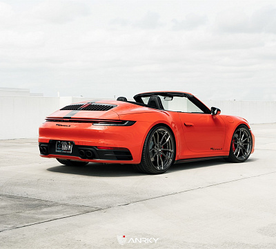 Фото дисков Anrky AN21 на Porsche 911 VIII