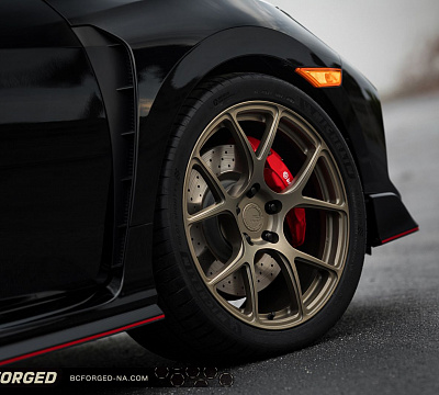 Фото дисков BC Forged RZ05 на Honda Civic Type R FL5