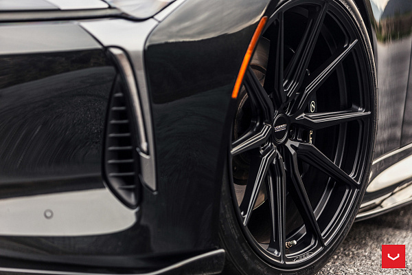 Фото дисков Vossen HF-3 Черный сатин на Lexus LC 500