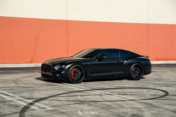 Фото дисков Anrky S1-X1 Черный глянец на Bentley Continental GT III