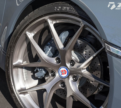 Фото дисков HRE P101 на Porsche 911 VII