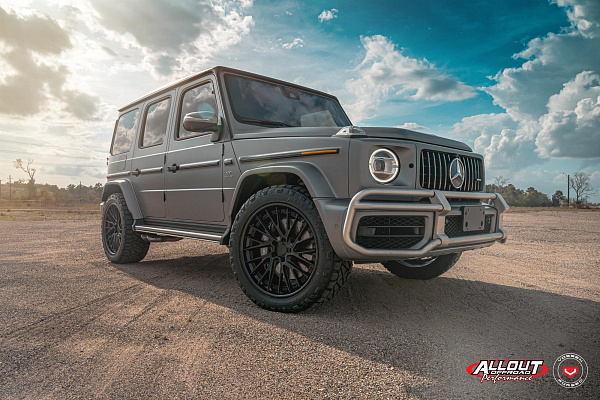 Фото дисков Vossen EVO-6T (3-Piece) Черный сатин на Mercedes-Benz G-Class III