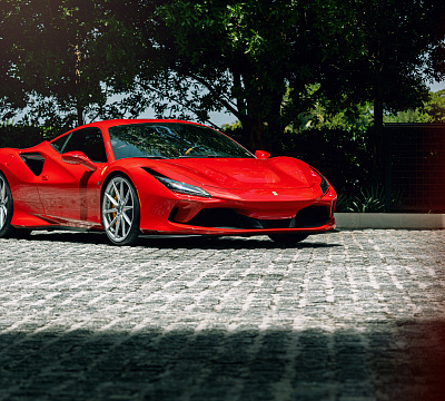 Фото дисков Vossen EVO-2 на Ferrari F8