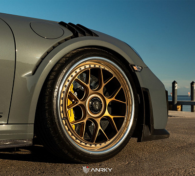 Фото дисков Anrky JDX-314 на Porsche 911 VII