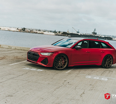 Фото дисков Vossen EVO-5R на Audi A/RS 6 (C8)