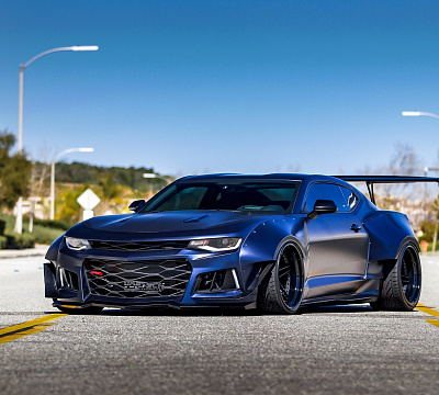 Фото дисков HRE S207 на Chevrolet Camaro VI