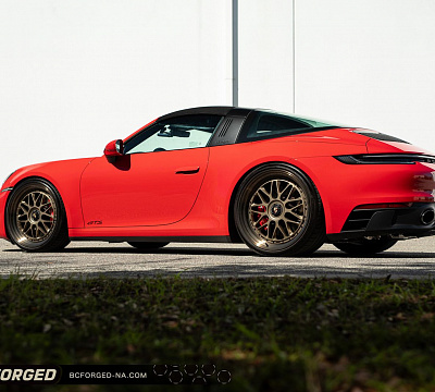 Фото дисков BC Forged MHK519 на Porsche 911 VIII