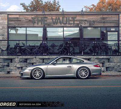 Фото дисков BC Forged KL12 на Porsche 911 VI