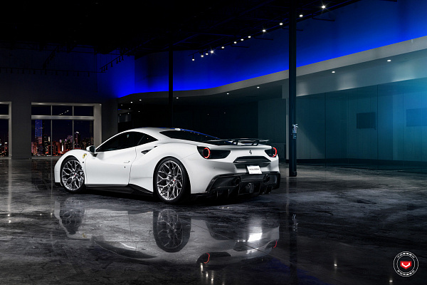 Фото дисков Vossen S17-01 Глянцевый тонированный лак на Ferrari 488
