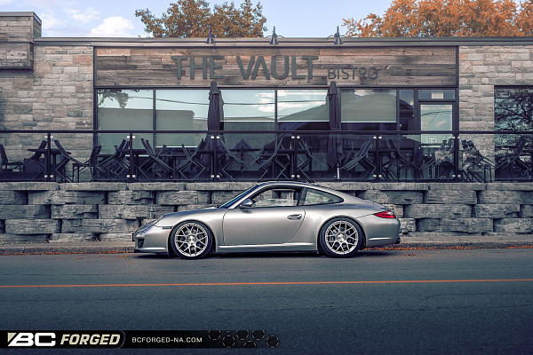 Фото дисков BC Forged KL12 Глянцевый лак на Porsche 911 VI