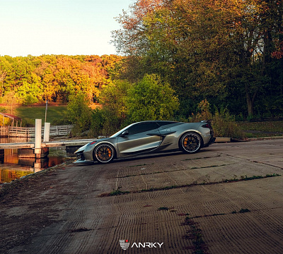 Фото дисков Anrky AN31 на Chevrolet Corvette C8