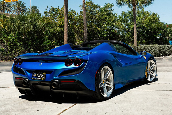 Фото дисков Anrky AN17 Глянцевый лак на Ferrari F8