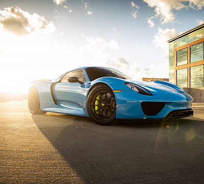 Фото дисков Anrky AN38 на Porsche 918 Spyder