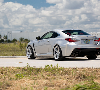 Фото дисков Vossen VFS-5 на Lexus RC