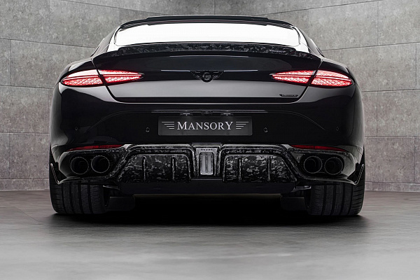 Фото дисков Mansory BY.5 Черный глянец на Bentley Continental GT IV