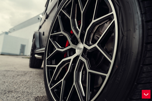 Фото дисков Vossen HF-2 Алмазная проточка на Mercedes-Benz G-Class III
