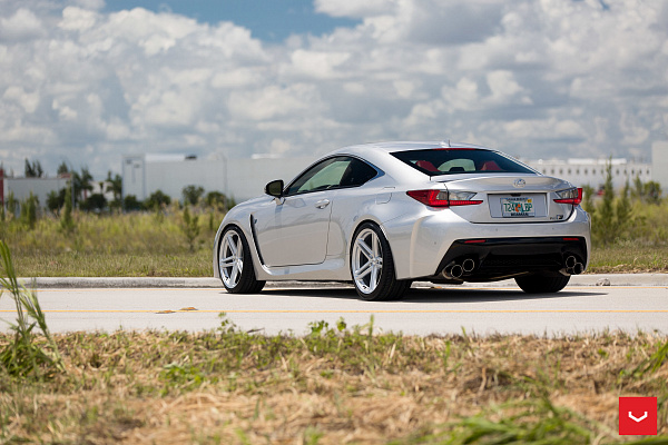 Фото дисков Vossen VFS-5 Серебро на Lexus RC
