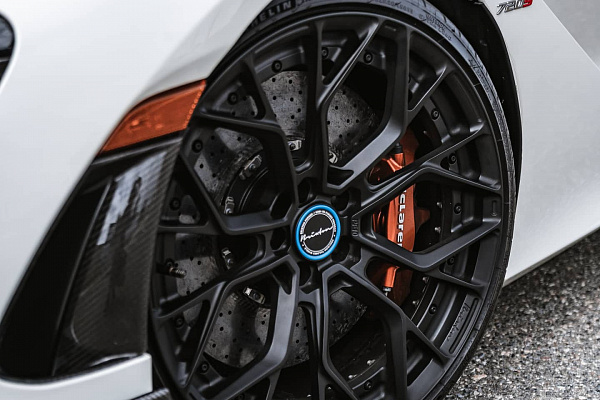Фото дисков Brixton Forged PF10 Черный сатин на McLaren 720S