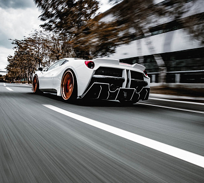 Фото дисков Brixton Forged PF10 на Ferrari 488