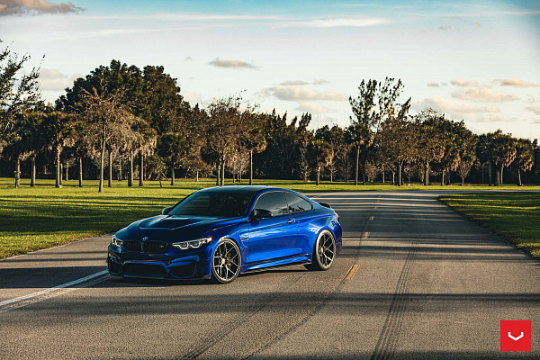 Фото дисков Vossen HF-5 Глянцевый графит на BMW 4/M4 (F32/F82)