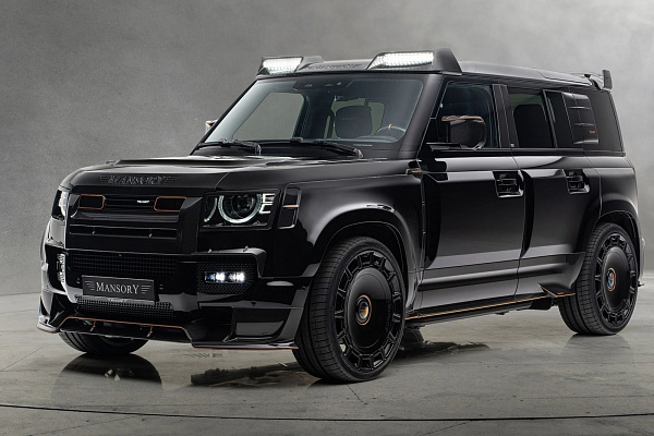 Фото дисков Mansory FD.15 Черный глянец на Land Rover Defender II