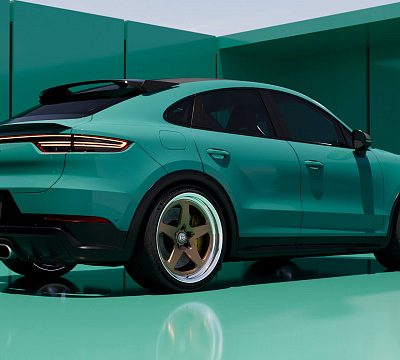Фото дисков HRE 527 на Porsche Cayenne III