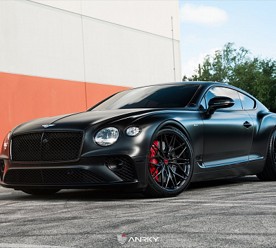 Фото дисков Anrky S1-X1 на Bentley Continental GT III