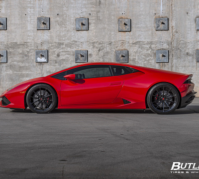 Фото дисков Vossen M-X2 на Lamborghini Huracan