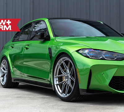 Фото дисков HRE FF21 на BMW 3/M3 (G2x/G80)