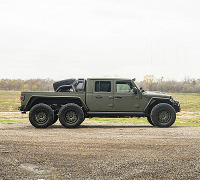 Фото дисков Black Rhino LEGION на Jeep Gladiator II (JT)