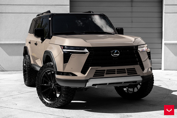 Фото дисков Vossen HFX-2 (6-Lug) Черный глянец на Lexus GX III