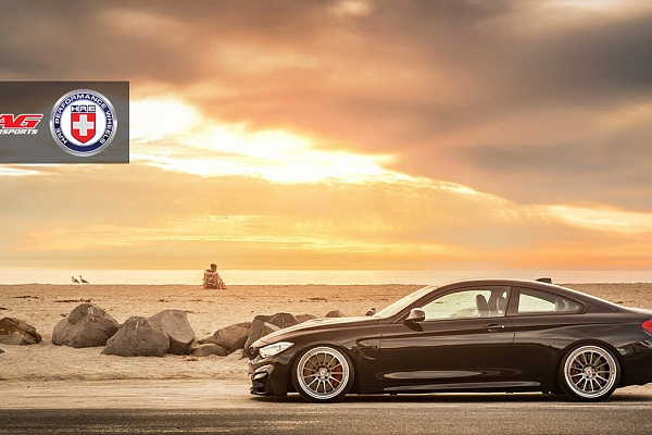 Фото дисков HRE 303 Глянцевый тонированный лак на BMW 4/M4 (F32/F82)