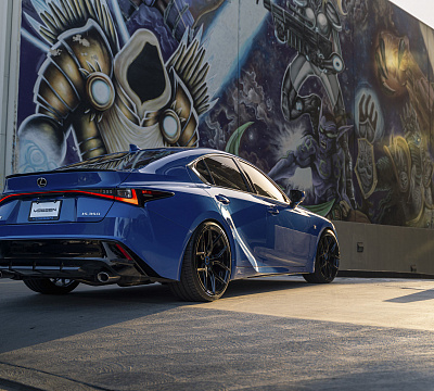 Фото дисков Vossen HF-5 на Lexus IS III