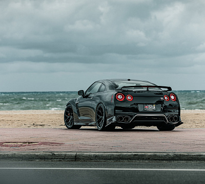 Фото дисков Vossen HF-5 на Nissan GT-R