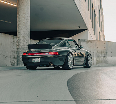 Фото дисков HRE 501M на Porsche 911 IV