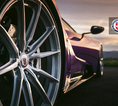 Фото дисков HRE P104SC на Ford GT II