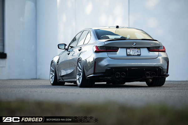 Фото дисков BC Forged KL51 Сатиновый лак на BMW 3/M3 (G2x/G80)