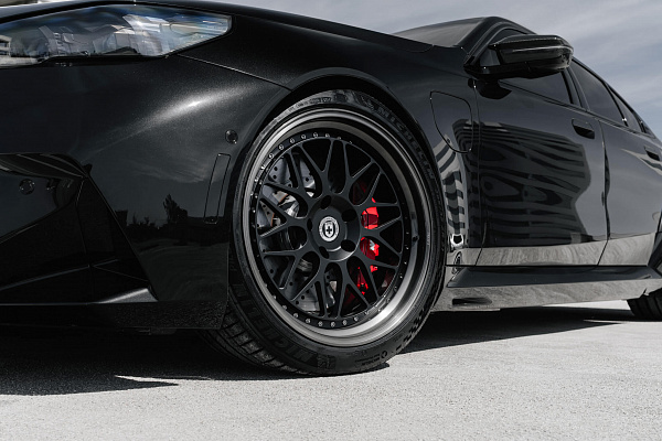 Фото дисков HRE 300 Черный сатин на BMW 5/M5 (G60/G90)