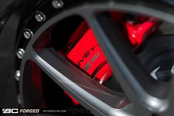 Фото дисков BC Forged LE10 // MLE10 Матовый графит на Chevrolet Corvette C8