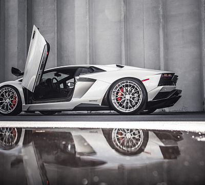 Фото дисков Anrky AN20 на Lamborghini Aventador