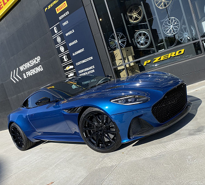 Фото дисков CEC C26 на Aston Martin DBS 3