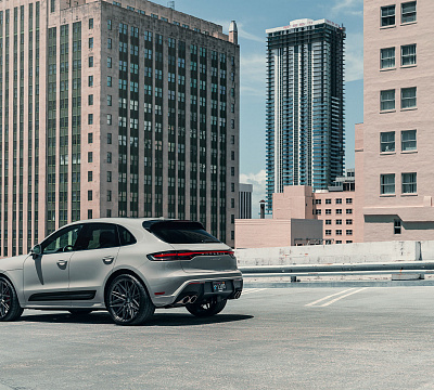 Фото дисков Vossen HF-7 на Porsche Macan I