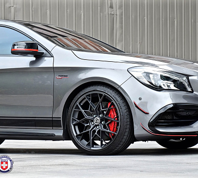 Фото дисков HRE FF11 на Mercedes-Benz CLA (C117, X117)