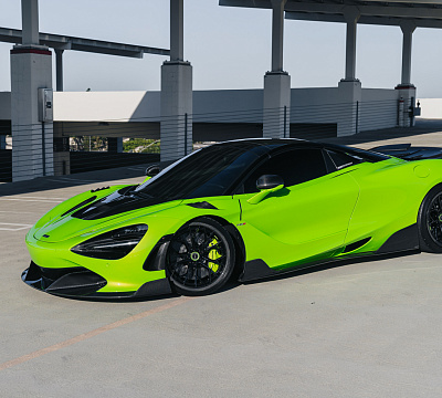 Фото дисков Brixton Forged PF10 на McLaren 720S
