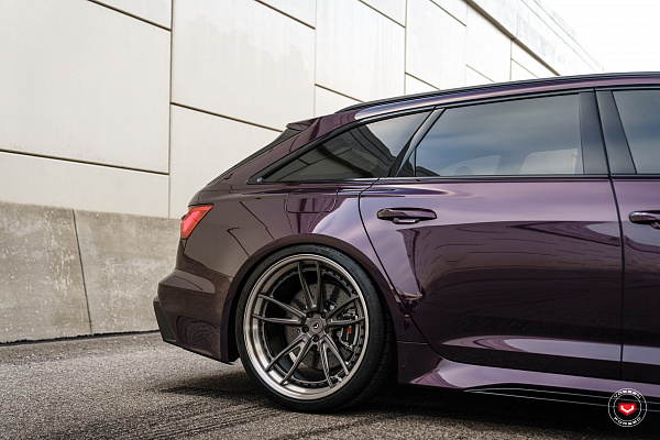 Фото дисков Vossen S17-06 (3-Piece) Сатиновый темный лак на Audi A/RS 6 (C8)